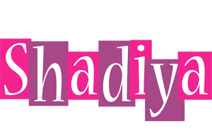 Shadiya whine logo