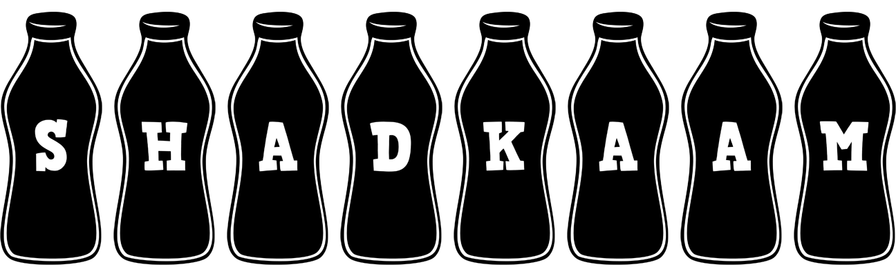 Shadkaam bottle logo