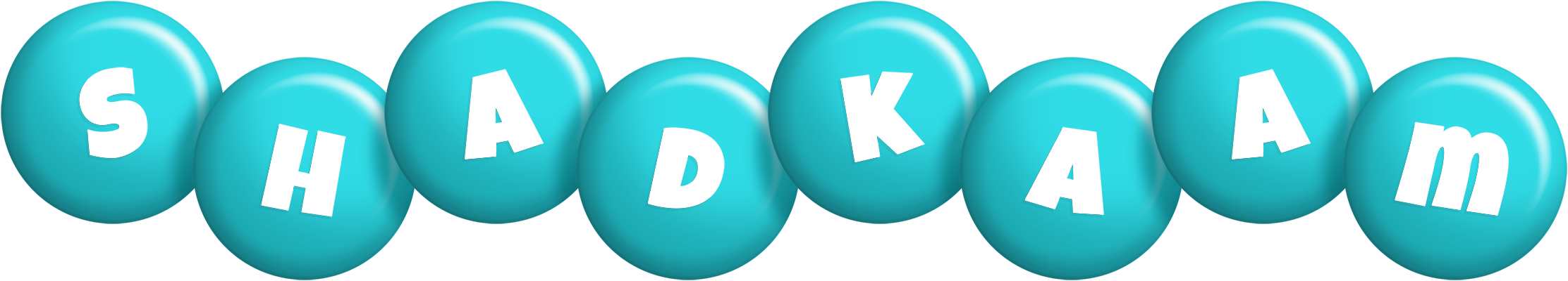 Shadkaam candy-azur logo