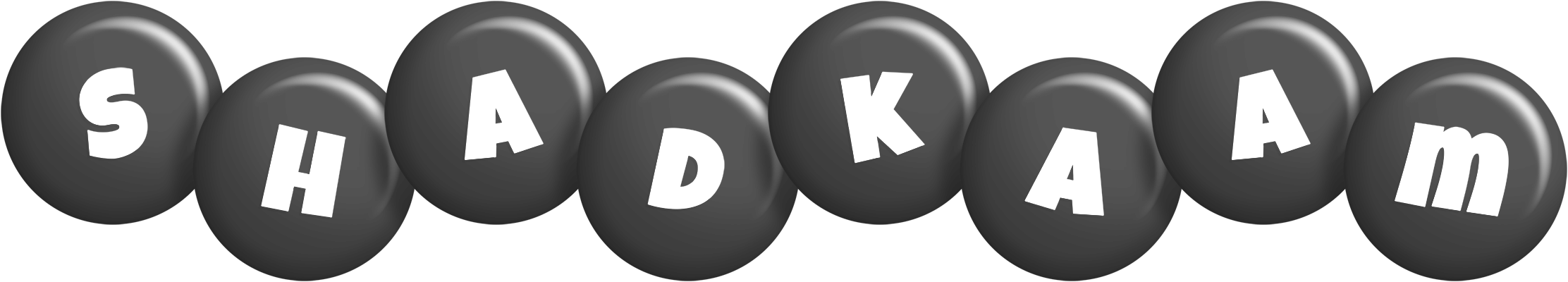 Shadkaam candy-black logo