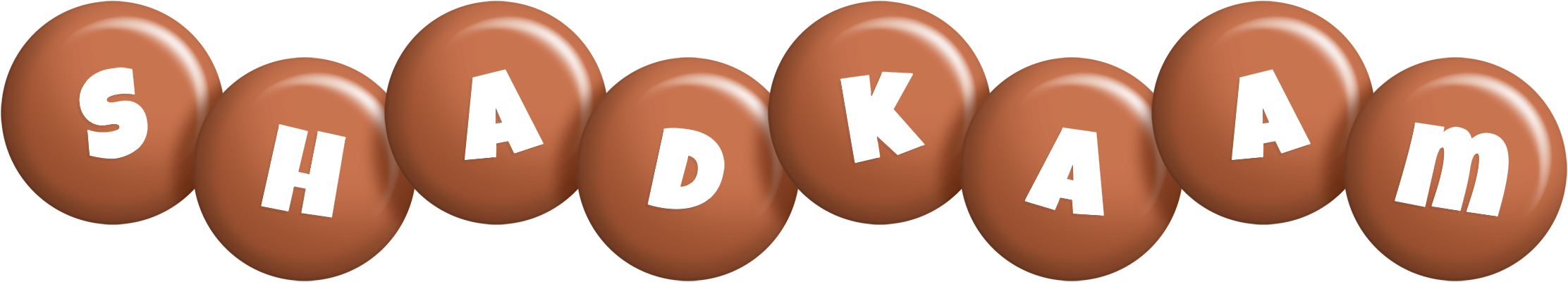 Shadkaam candy-brown logo