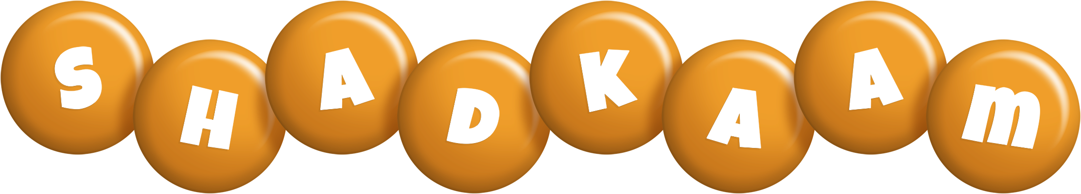 Shadkaam candy-orange logo