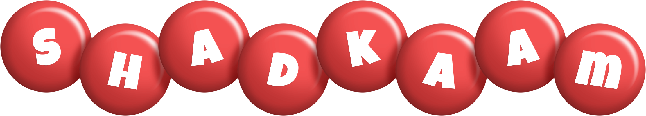 Shadkaam candy-red logo