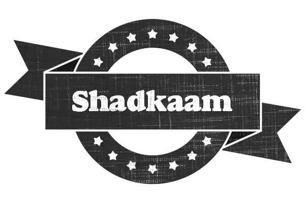 Shadkaam grunge logo