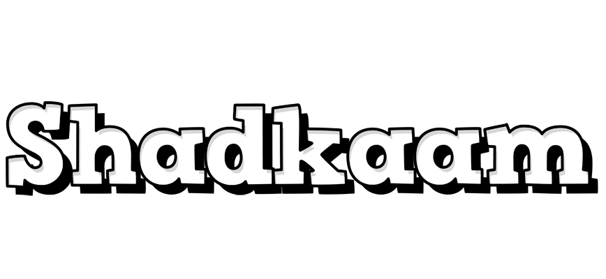 Shadkaam snowing logo