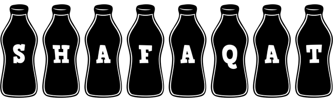 Shafaqat bottle logo