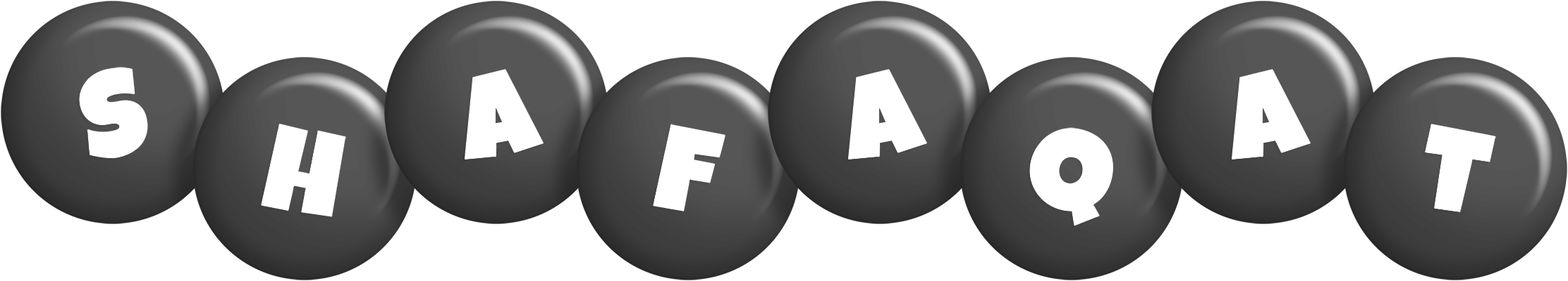 Shafaqat candy-black logo