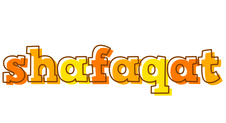 Shafaqat desert logo