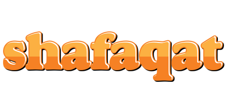 Shafaqat orange logo