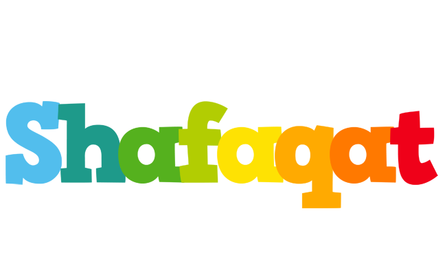 Shafaqat rainbows logo