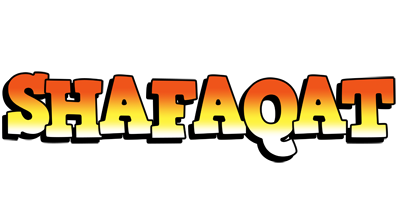 Shafaqat sunset logo