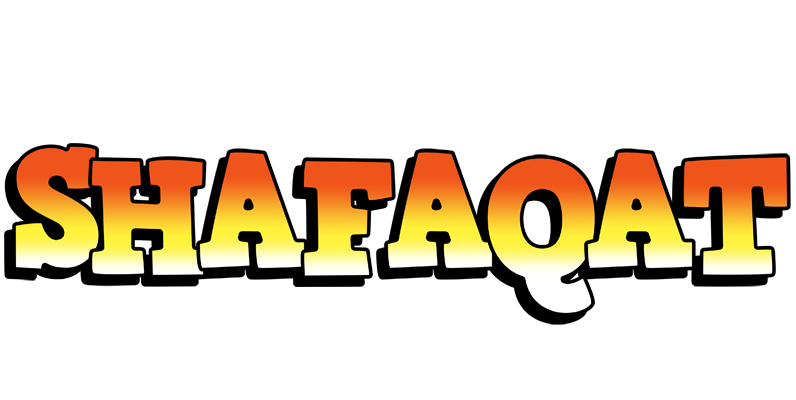 Shafaqat sunset logo