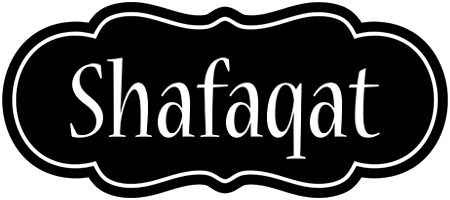 Shafaqat welcome logo