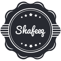 Shafeeq badge logo