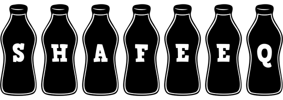Shafeeq bottle logo