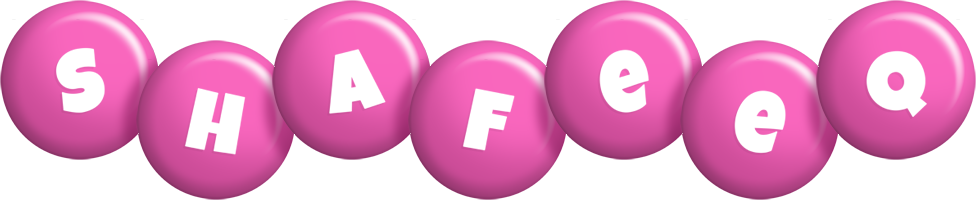 Shafeeq candy-pink logo