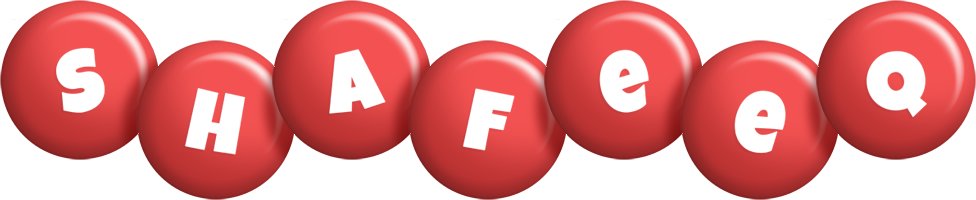 Shafeeq candy-red logo