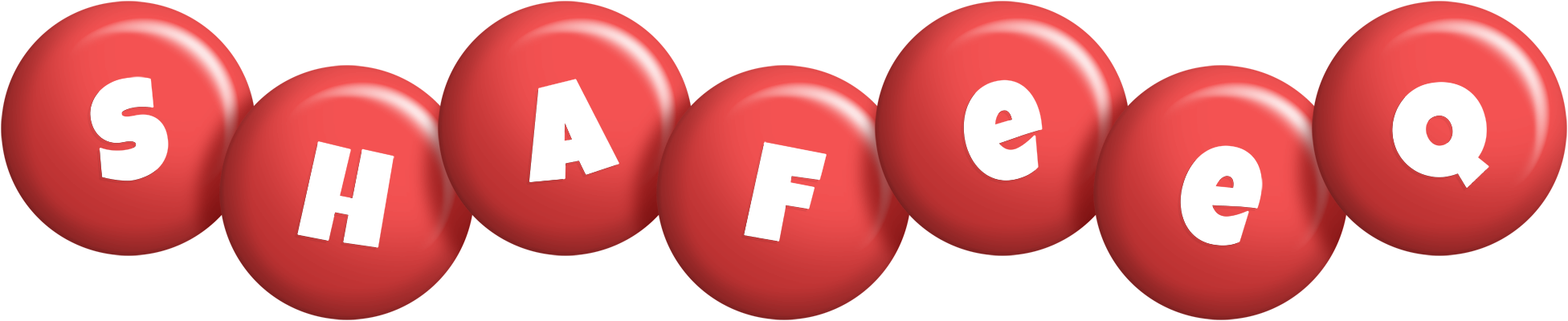 Shafeeq candy-red logo