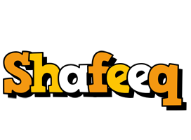 Shafeeq cartoon logo