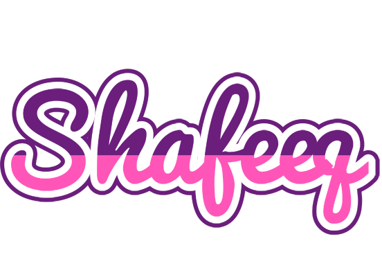 Shafeeq cheerful logo