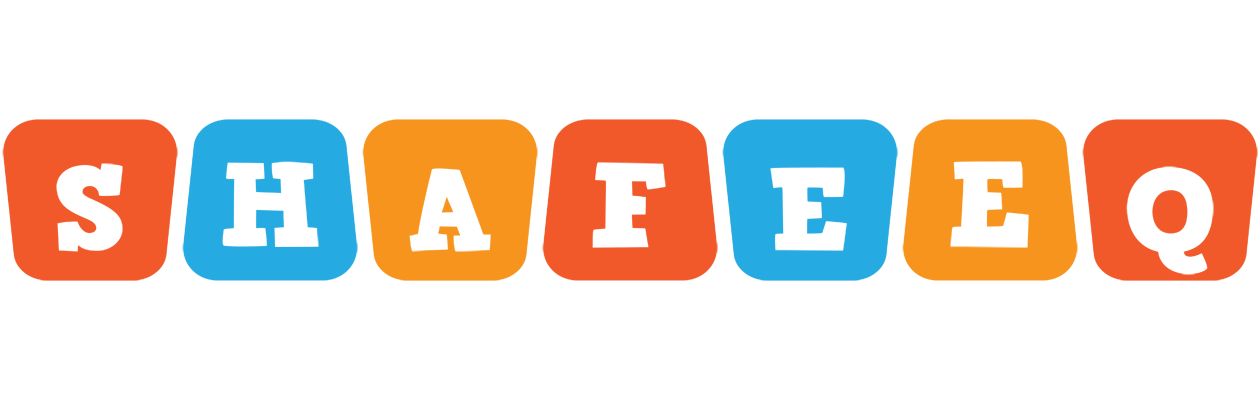 Shafeeq comics logo