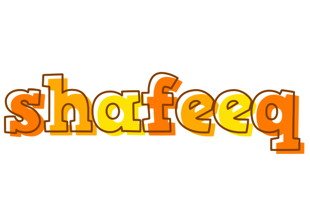 Shafeeq desert logo