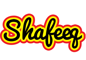 Shafeeq flaming logo