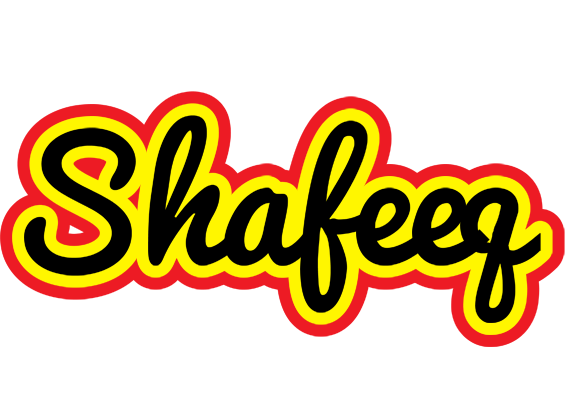 Shafeeq flaming logo
