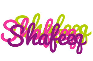 Shafeeq flowers logo