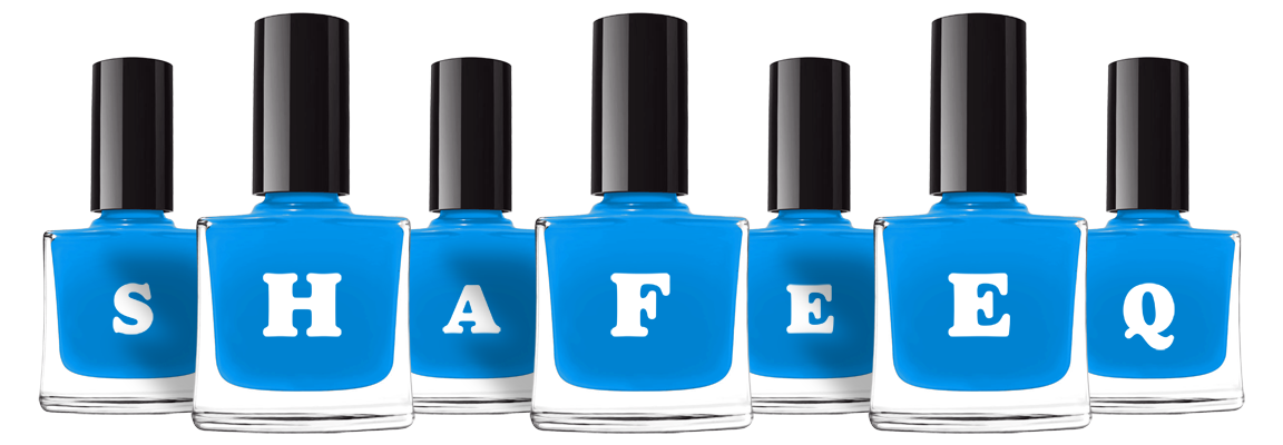 Shafeeq glossy logo