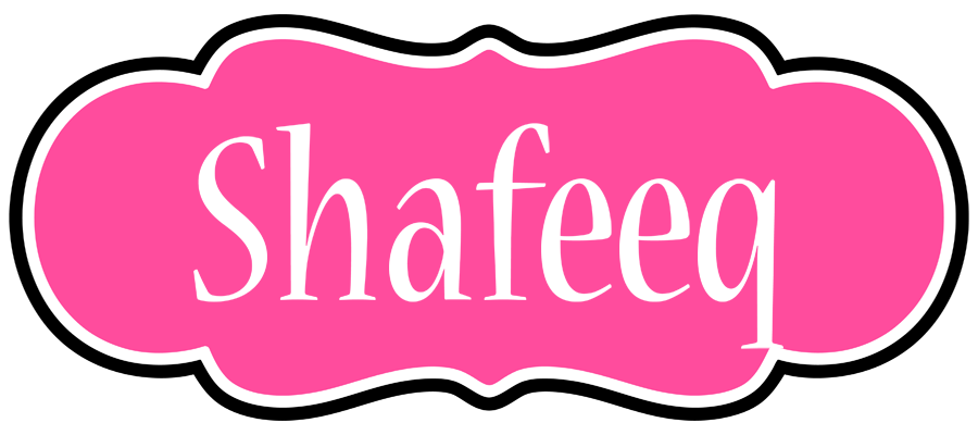 Shafeeq invitation logo