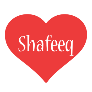 Shafeeq love logo