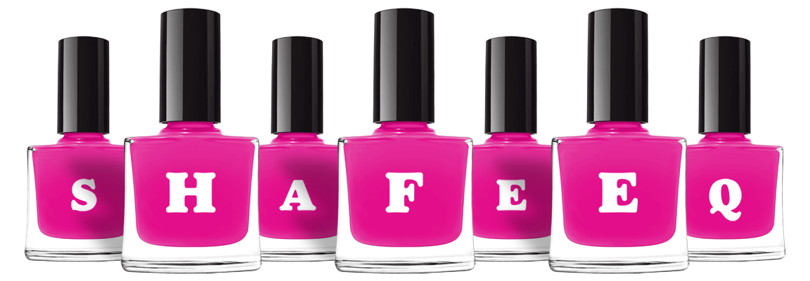 Shafeeq nails logo