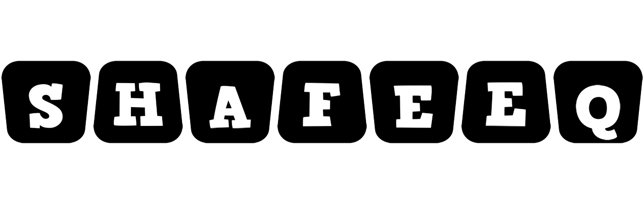 Shafeeq racing logo