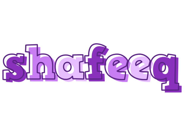Shafeeq sensual logo
