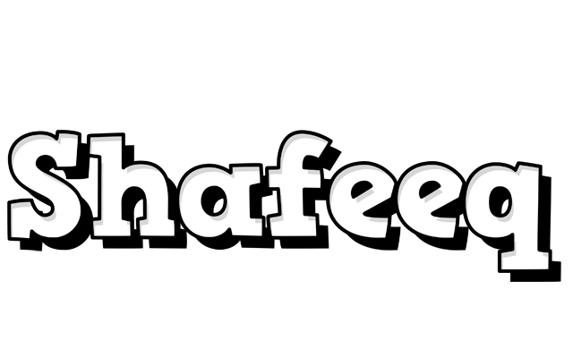 Shafeeq snowing logo