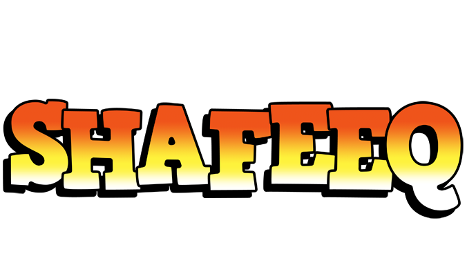 Shafeeq sunset logo