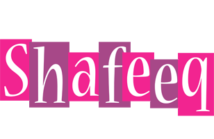 Shafeeq whine logo