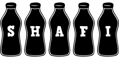 Shafi bottle logo