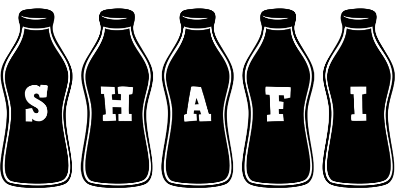 Shafi bottle logo