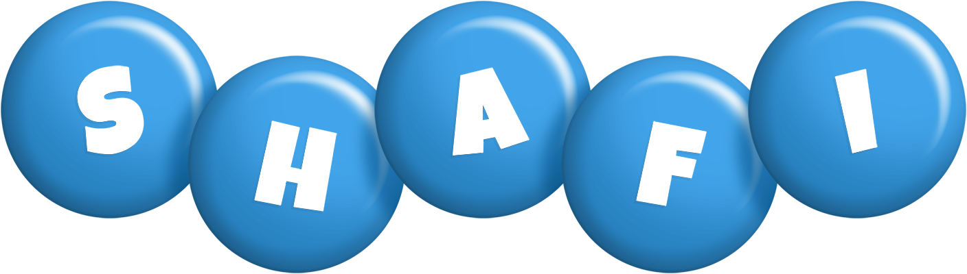 Shafi candy-blue logo