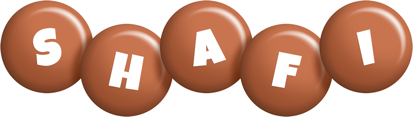 Shafi candy-brown logo