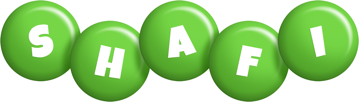 Shafi candy-green logo