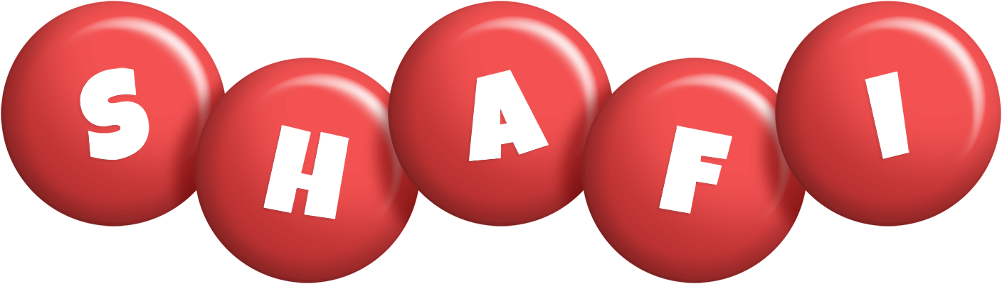 Shafi candy-red logo