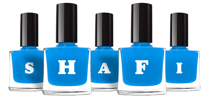 Shafi glossy logo