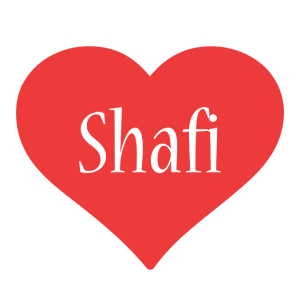 Shafi love logo