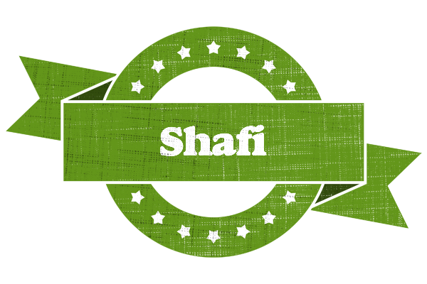 Shafi natural logo