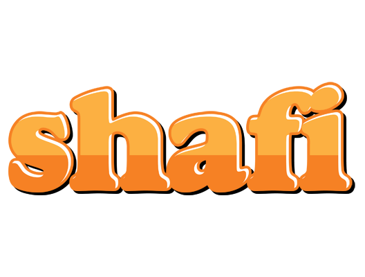 Shafi orange logo