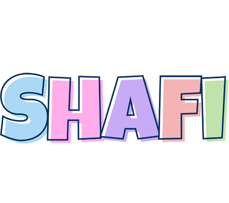 Shafi pastel logo
