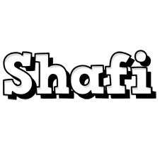 Shafi snowing logo